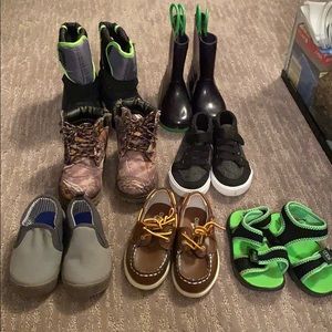 Bundle of 7 boys shoes